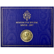 Watykan, 2 Euro, Benoit XVI - 80ème anniversaire, 2007, ND