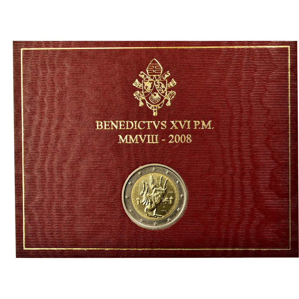 Watykan, 2 Euro, Année dédiée à Saint Paul, 2008, ND