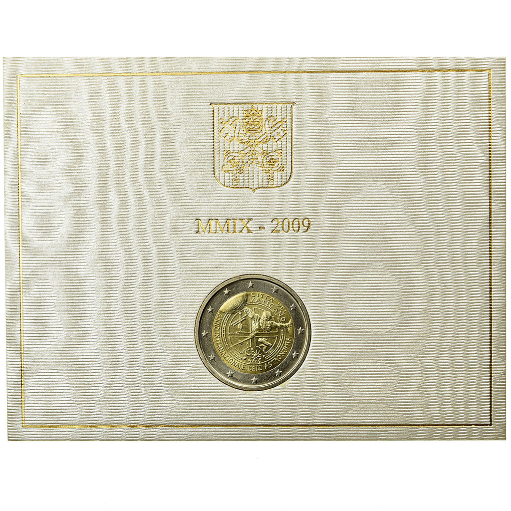 Vatikan, 2 Euro, 2009, Année internationale de l'Astronomie