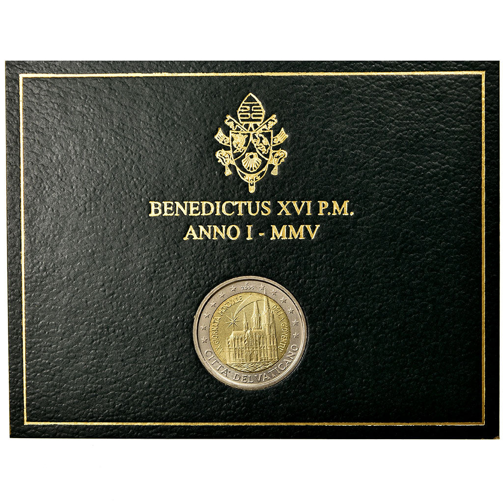 Vatikan, 2 Euro, Journées mondiales de la jeunesse, Cologne, 2005