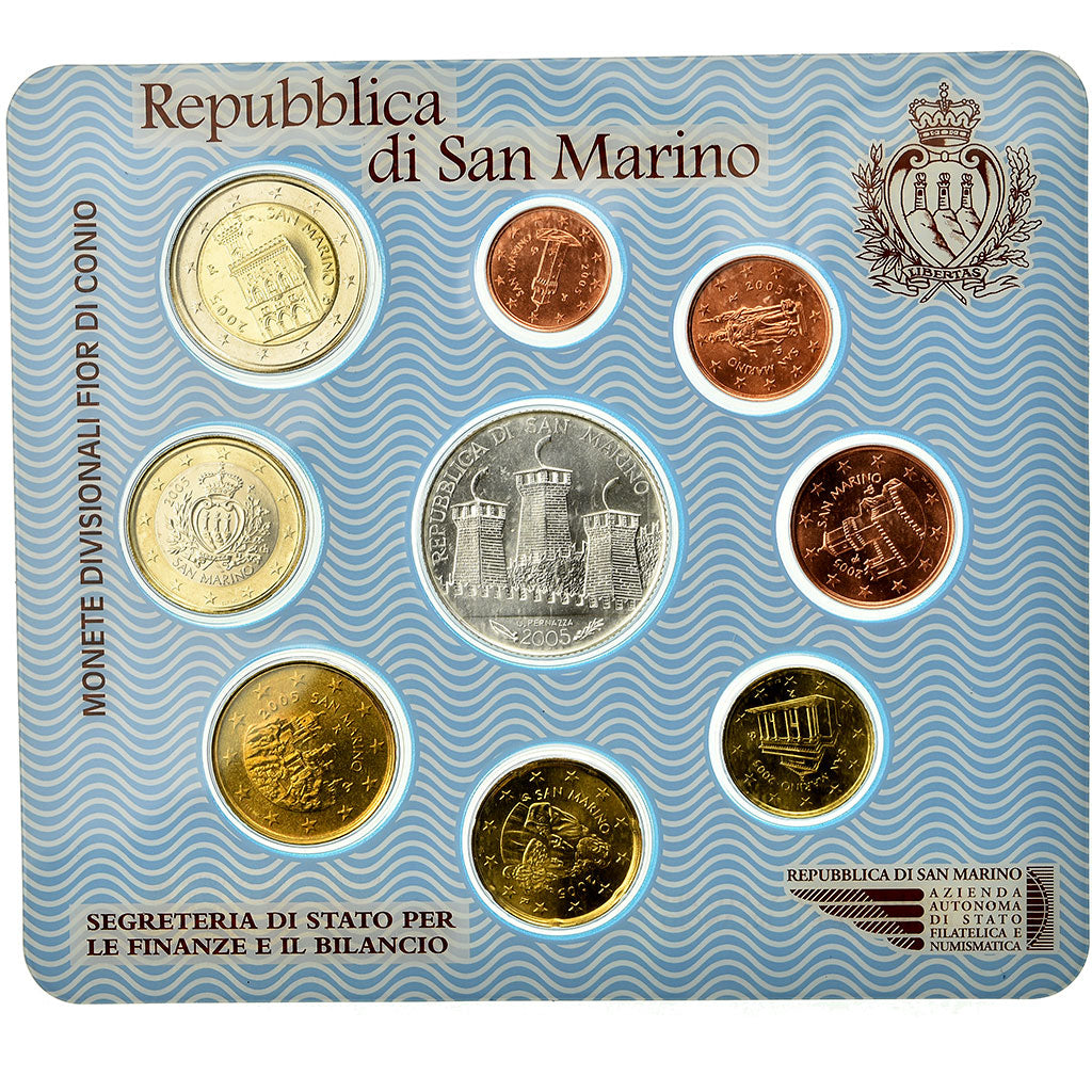 San Marino, Set, 2005, MS(65-70), N/D
