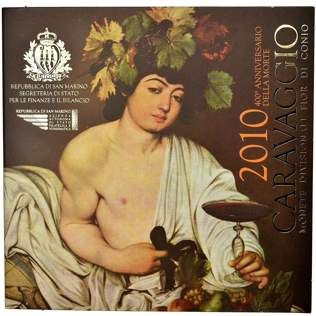 San Marino, Set, Caravaggio, 2010, MS(65-70)