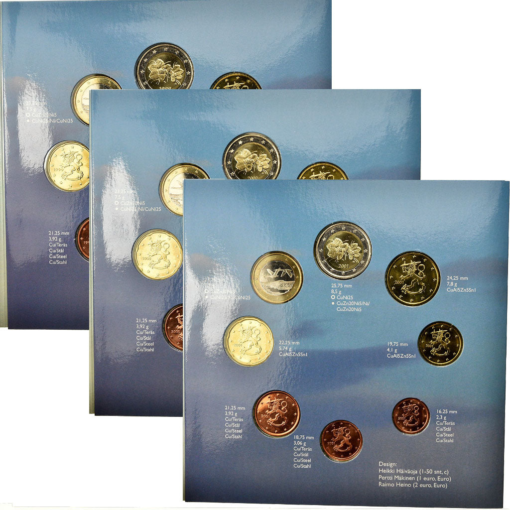 Finlandia, Set, 1999 - 2000 - 2001, N.C.
