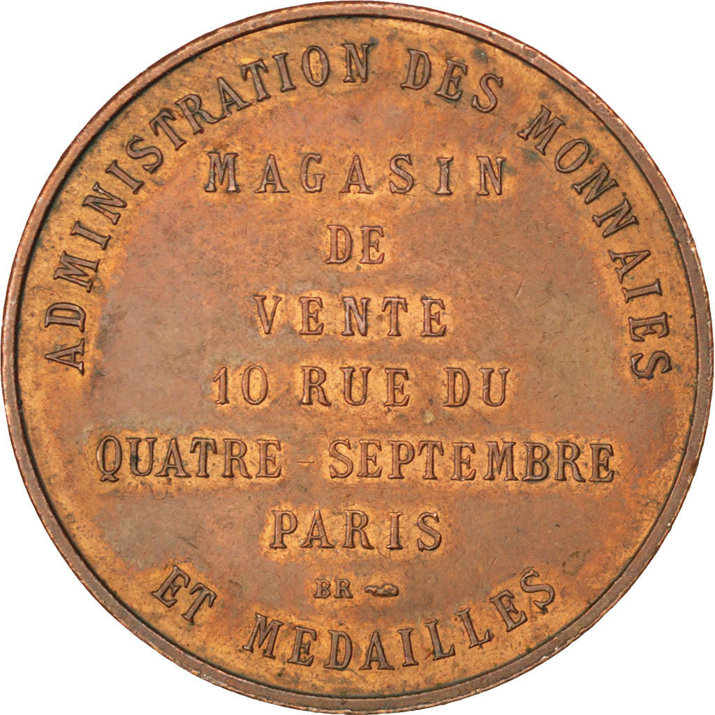 France, Token, Trades, Business & industry, AU(50-53), Bronze