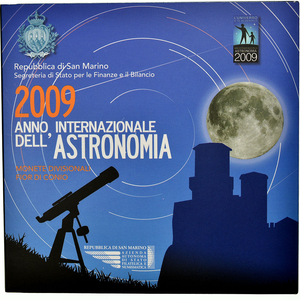 San Marino, Set, 2009, Année internationale de l'Astronomie