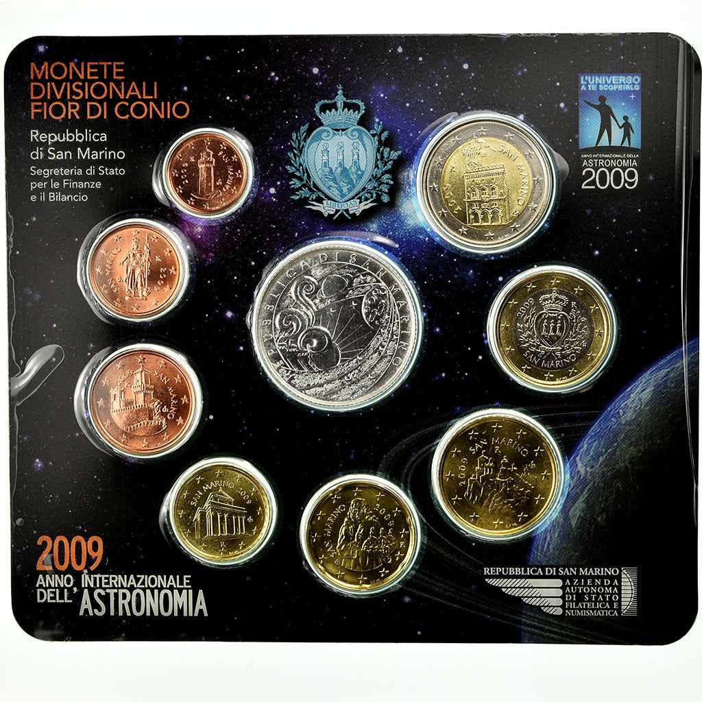 San Marino, Set, 2009, Année internationale de l'Astronomie