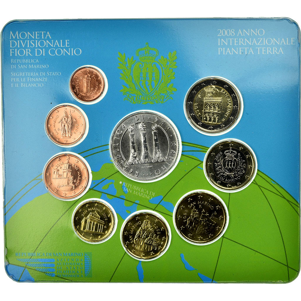 San Marino, Set, 2008, Année internationale de la planète Terre