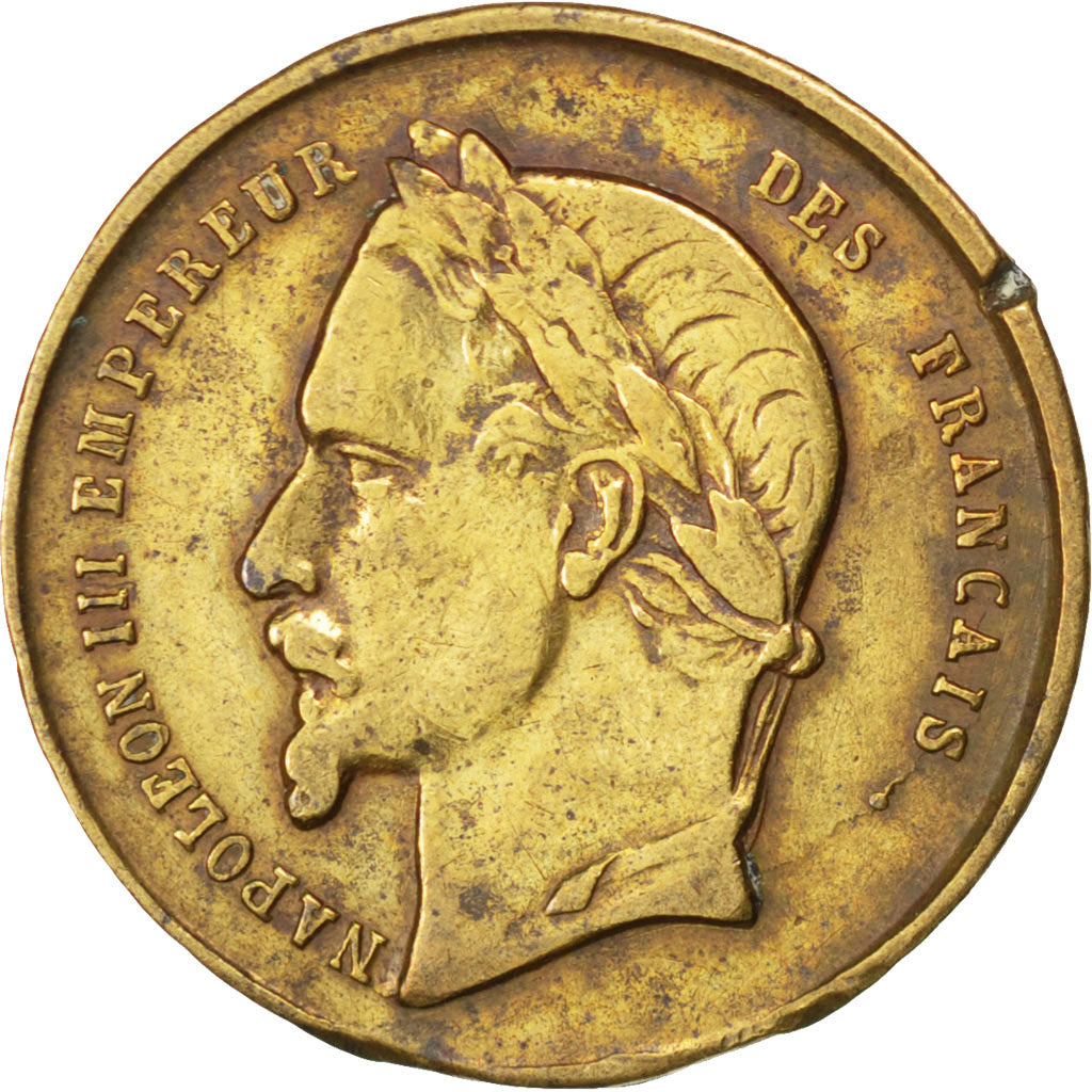 France, Instruction and Education, History, Token, EF(40-45), Brass, 23, 4.60
