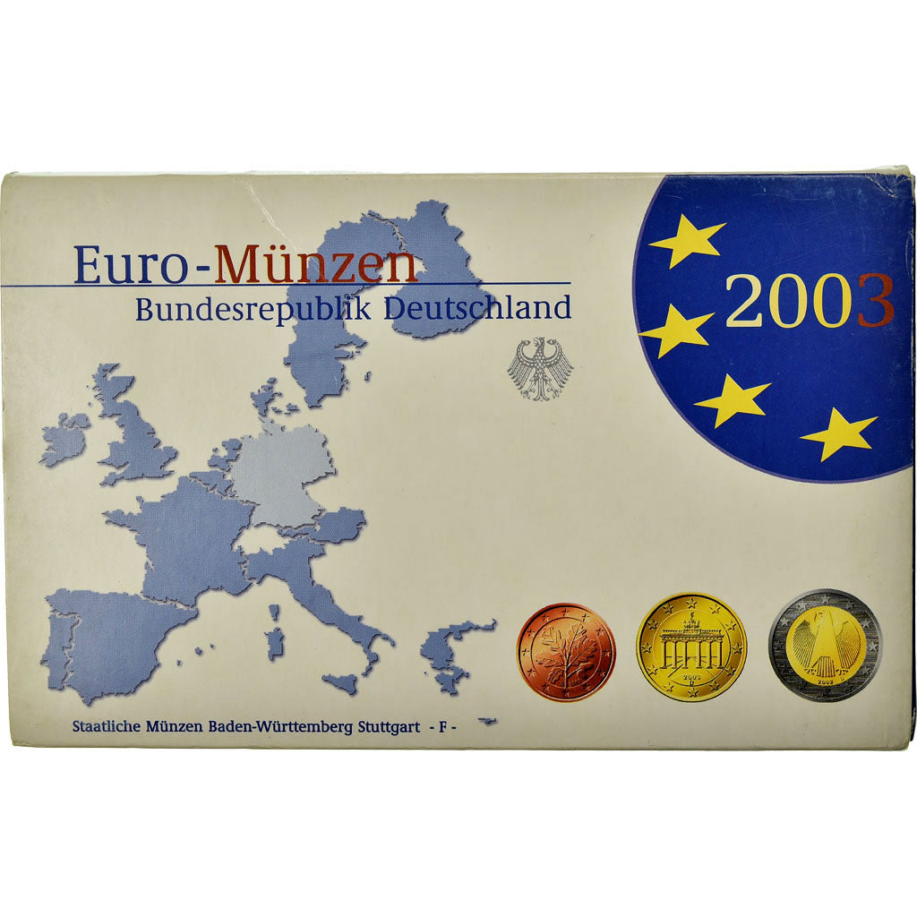 Duitsland, Proof Set Euro, 2003, n.v.t.