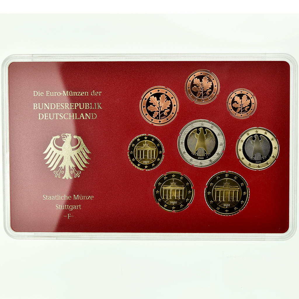 Duitsland, Proof Set Euro, 2003, n.v.t.