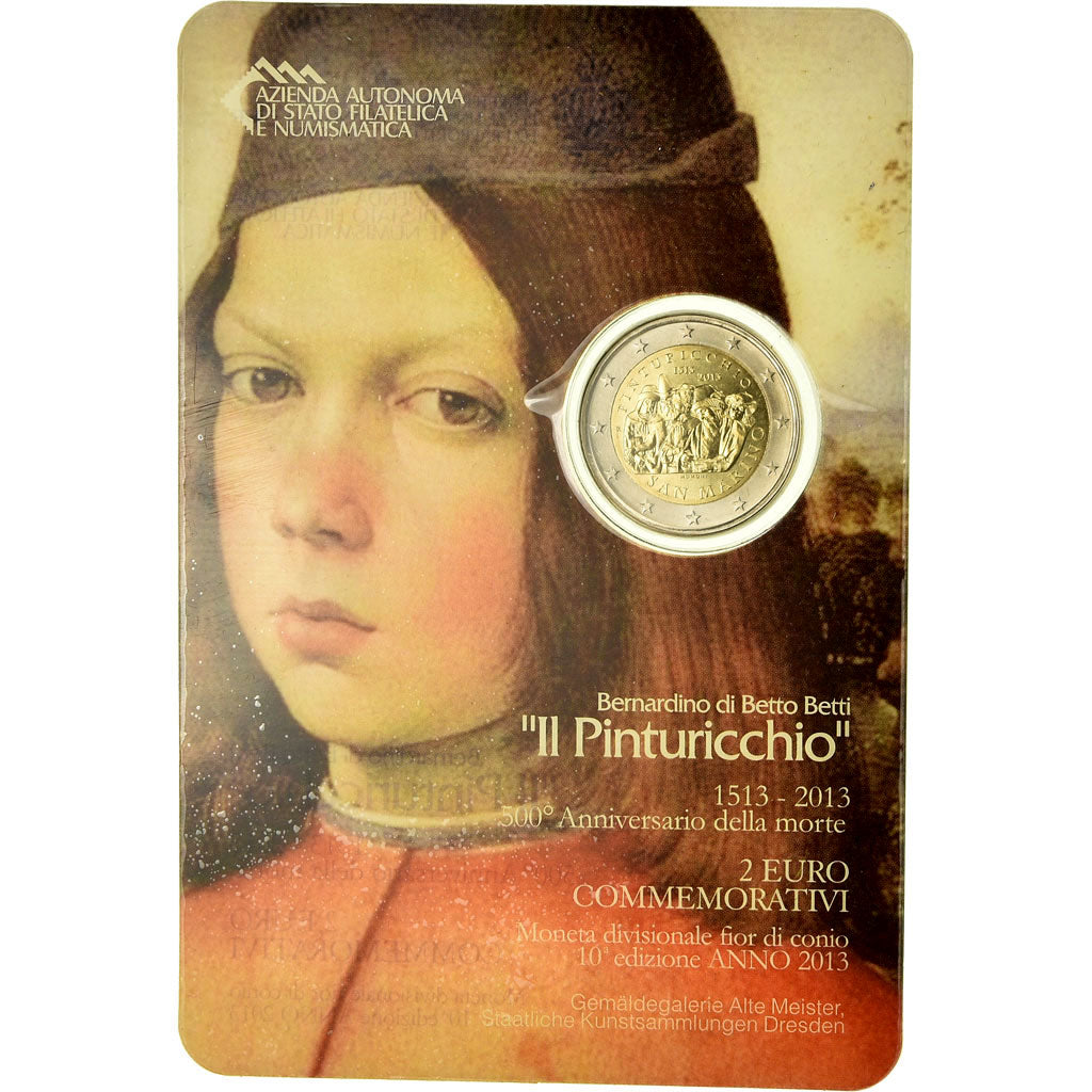 San Marino, 2 Euro, Il Pinturicchio, 2013
