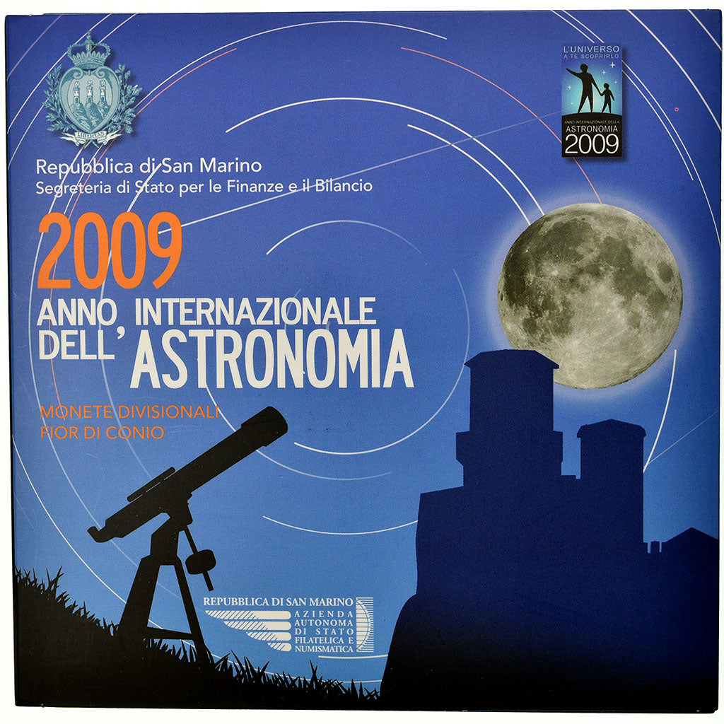San Marino, Set, 2009, Année internationale de l'Astronomie