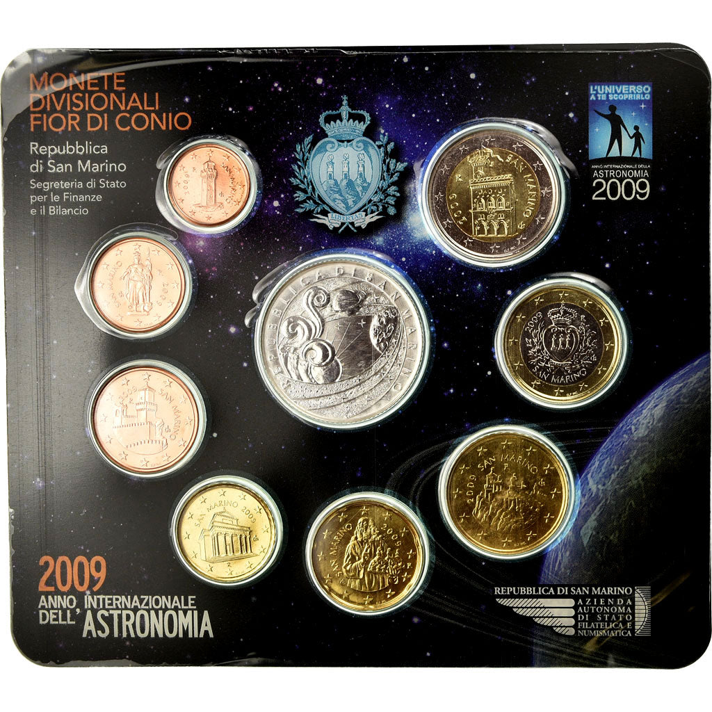 San Marino, Set, 2009, Année internationale de l'Astronomie