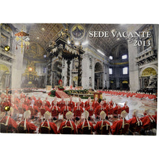 Vaticano, 2 Euro, Siège Vacant, 2013, Enveloppe philatélique numismatique
