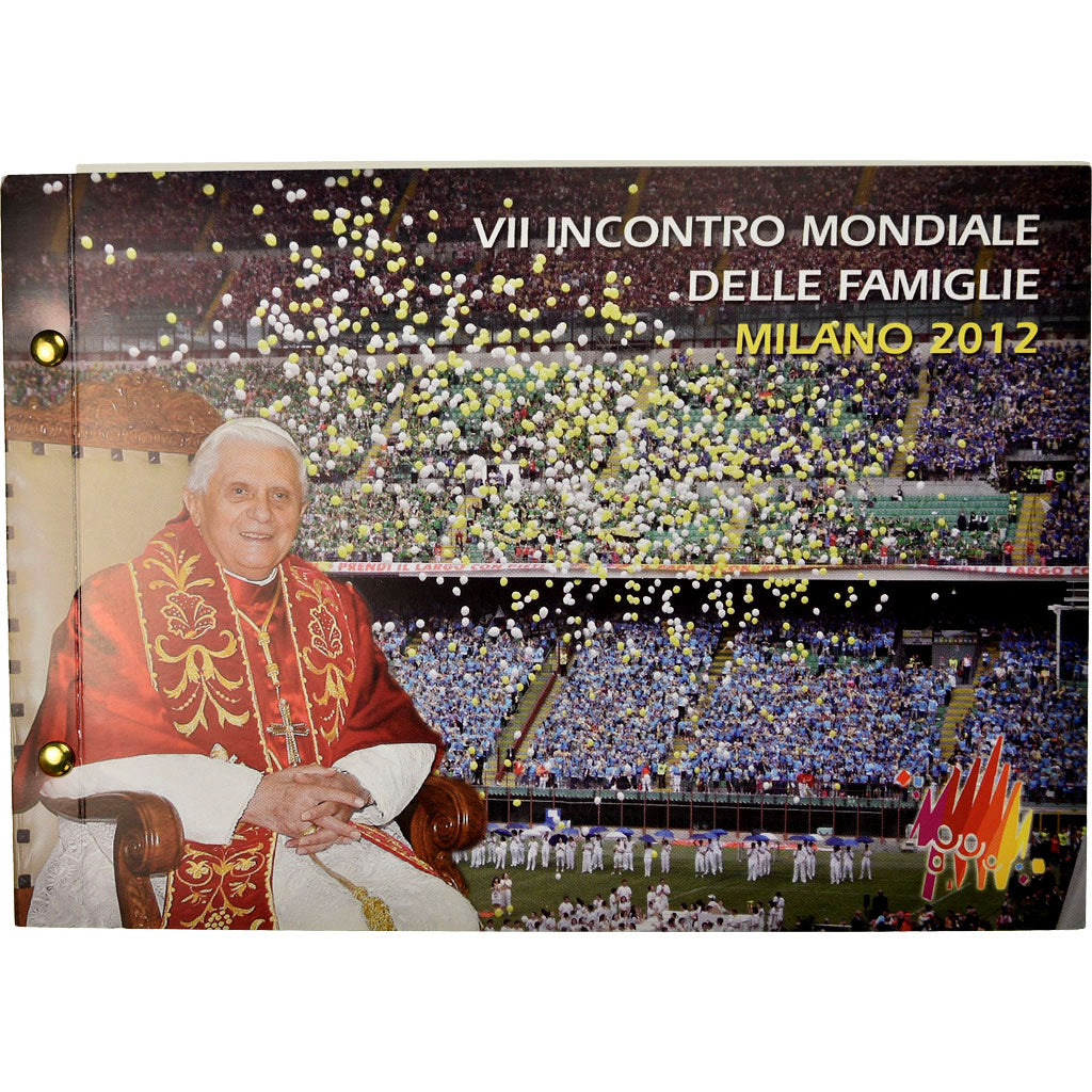 Vatikan, 2 Euro, 7ème rencontre mondiale de la Famille, 2012, Enveloppe