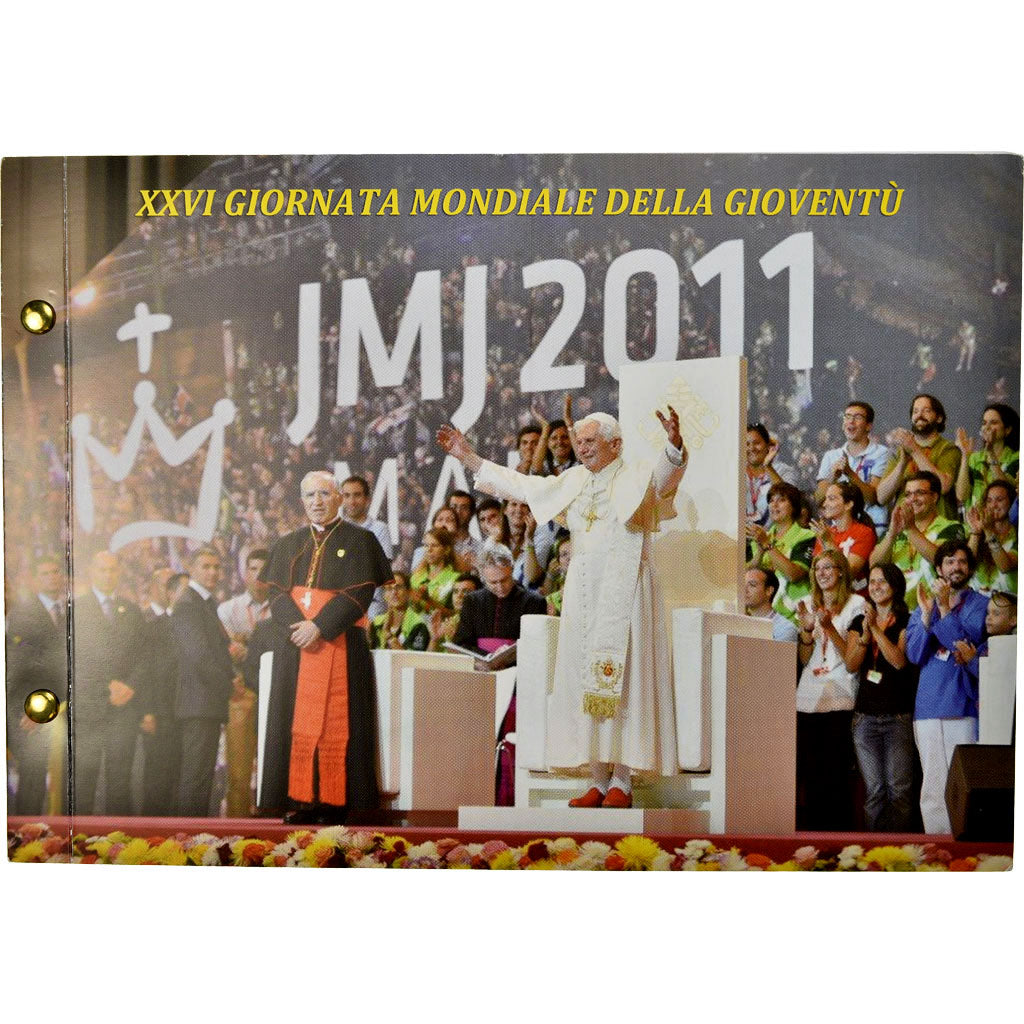 Vaticaan, 2 Euro, 26ème journée mondiale de la jeunesse, 2011, Enveloppe