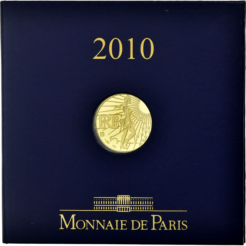 Frankrijk, 100 Euro, 2010, FDC, Goud, Gadoury:EU401, KM:1536