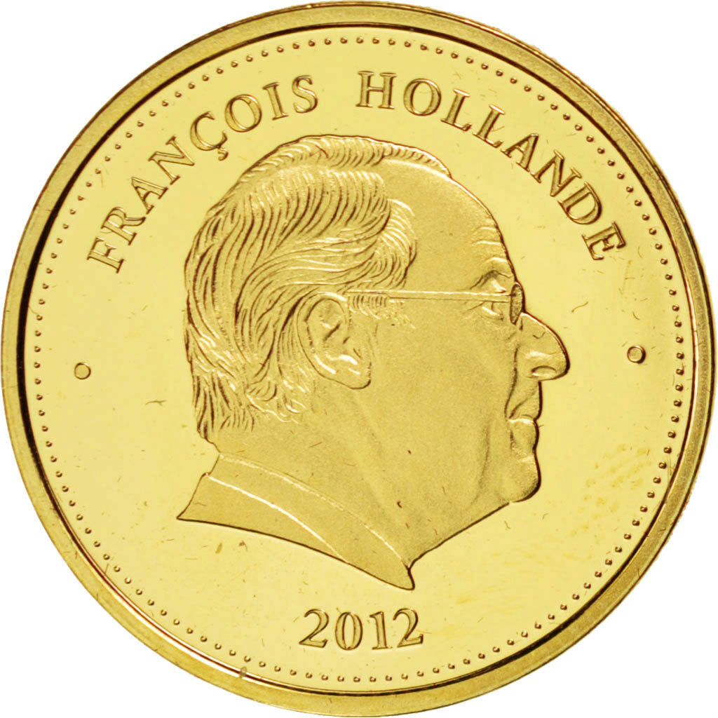 France, Medal, The Fifth Republic, Politics, Society, War, MS(65-70), Gold