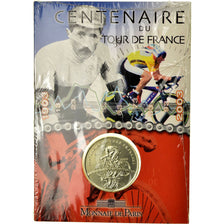 France, 1/4 Euro, 2003, Les 100 ans du Tour de France, Silver, Gadoury:EU70
