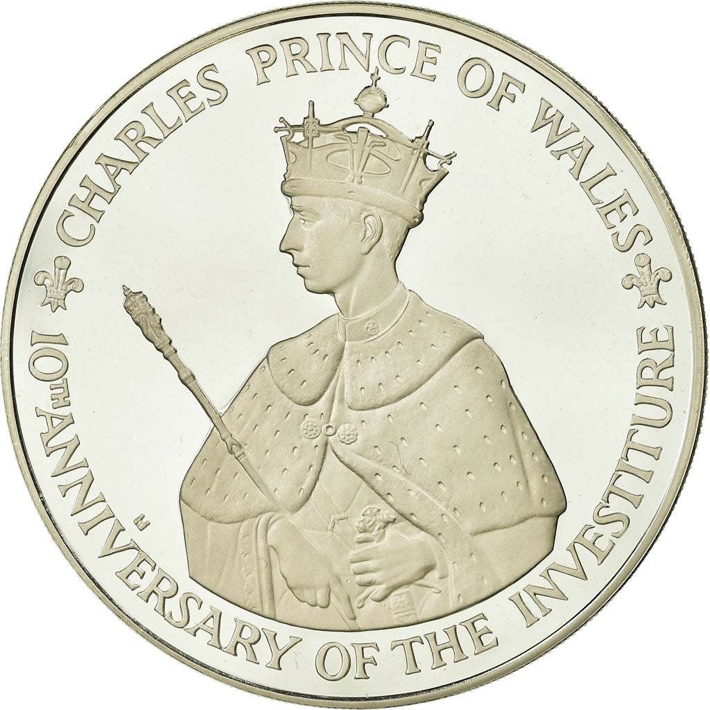 Coin, Jamaica, Elizabeth II, 25 Dollars, 1979, Franklin Mint, MS(65-70), Silver