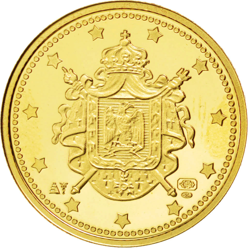 France, Medal, The Fifth Republic, History, FDC, Or