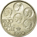 Coin, Belgium, 500 Francs, 500 Frank, 1980, Brussels, EF(40-45), Silver Clad
