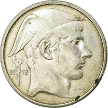Münze, Belgien, 50 Francs, 50 Frank, 1949, SS, Silber, KM:136.1