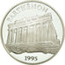 Coin, France, Le Parthenon, 100 Francs-15 Ecus, 1995, MS(65-70), Silver