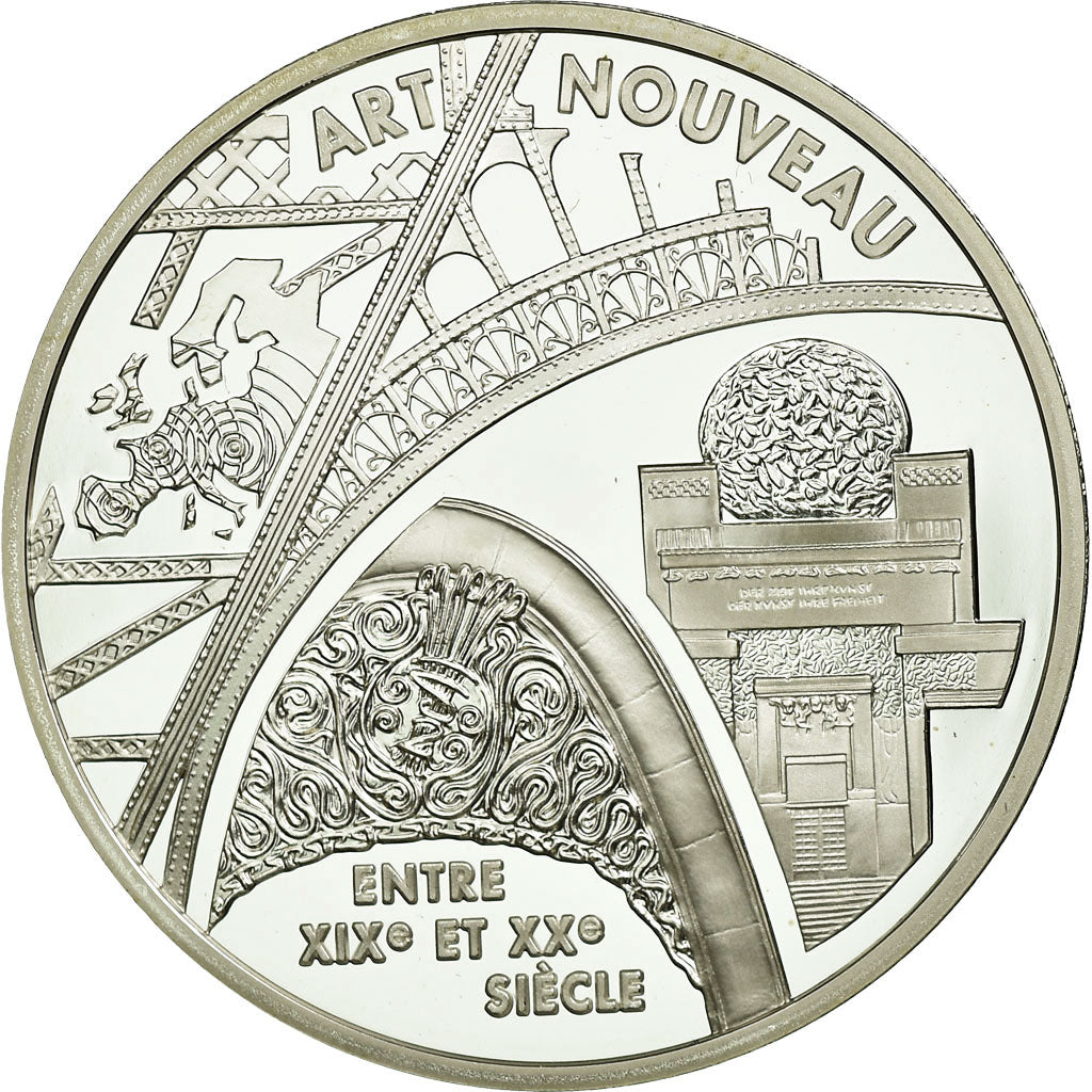 Coin, France, Europa - L'art nouveau, 6.55957 Francs, 2000, Paris, MS(65-70)
