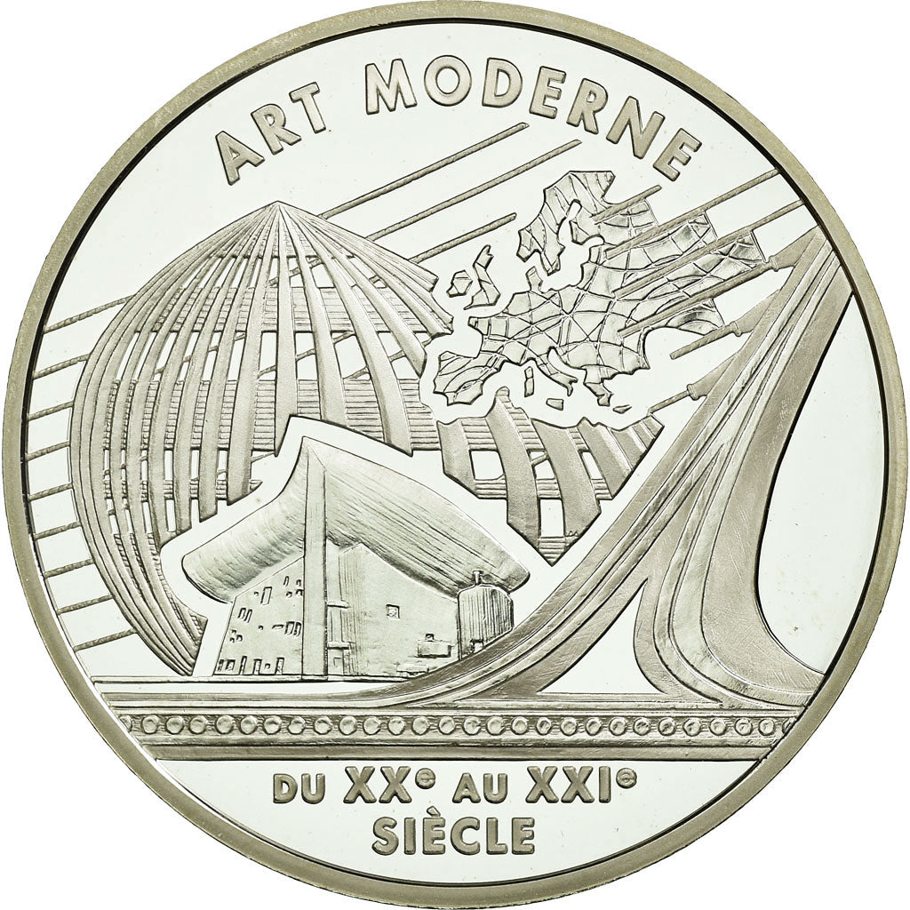 Coin, France, Europa - L'art moderne, 6.55957 Francs, 2000, Paris, MS(65-70)