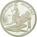 Munten, Frankrijk, Slalom Moderne, 100 Francs, 1990, FDC, Zilver, KM:984