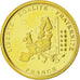 FRANCE, Politics, Society, War, The Fifth Republic, Medal, MS(65-70), Gold, 18,.