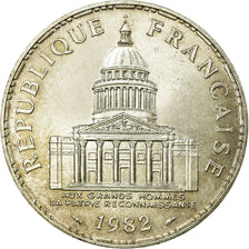 Moneta, Francia, Panthéon, 100 Francs, 1982, Paris, BB, Argento, KM:951.1