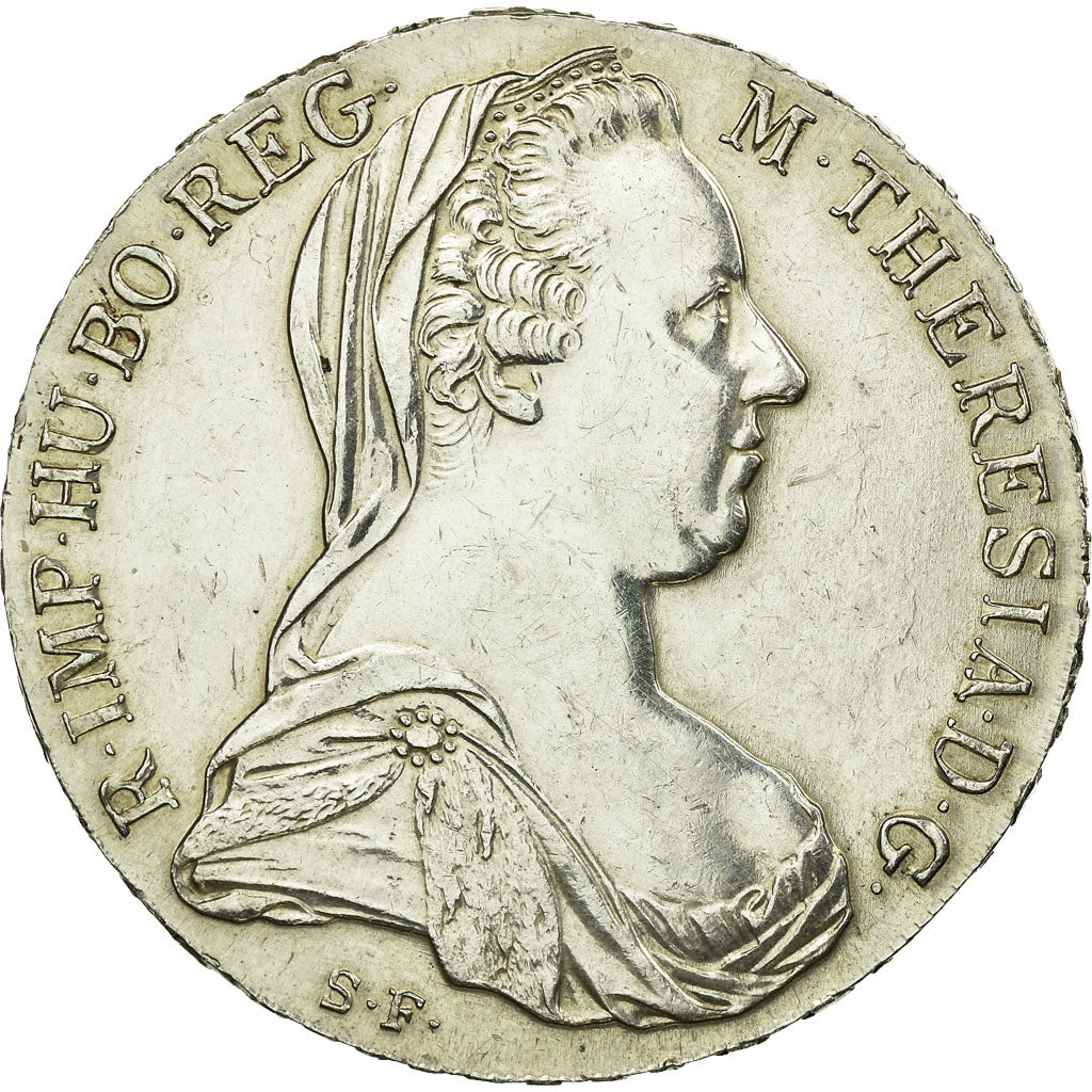 Coin, Austria, Joseph II, Thaler, 1780, Official restrike, MS(63), Silver, KM:T1