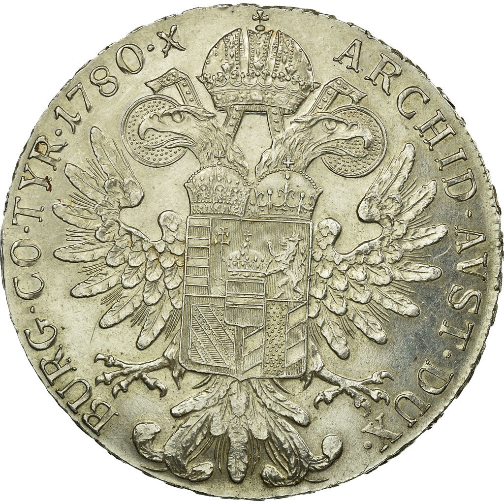 Coin, Austria, Joseph II, Thaler, 1780, Official restrike, MS(63), Silver, KM:T1
