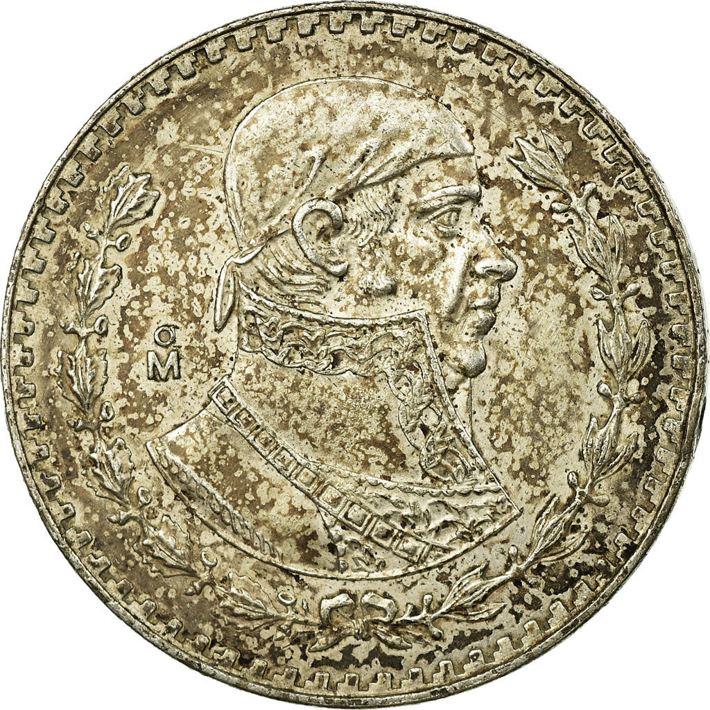 Coin, Mexico, Peso, 1966, Mexico City, VF(30-35), Silver, KM:459