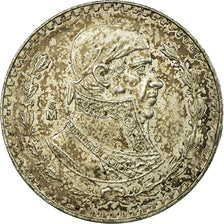Coin, Mexico, Peso, 1966, Mexico City, VF(30-35), Silver, KM:459