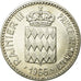 Coin, Monaco, Rainier III, 10 Francs, 1966, MS(63), Silver, KM:146