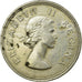 Coin, South Africa, Elizabeth II, 2-1/2 Shillings, 1956, EF(40-45), Silver