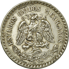 Coin, Mexico, Peso, 1940, Mexico City, EF(40-45), Silver, KM:455