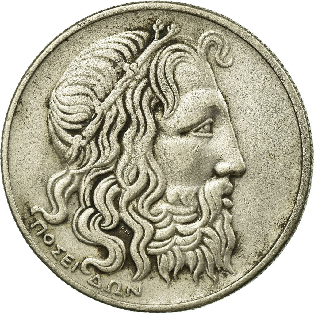 Coin, Greece, 20 Drachmai, 1930, EF(40-45), Silver, KM:73