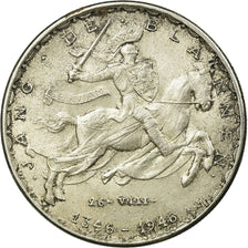 Coin, Luxembourg, Charlotte, 20 Francs, 1946, EF(40-45), Silver, KM:47
