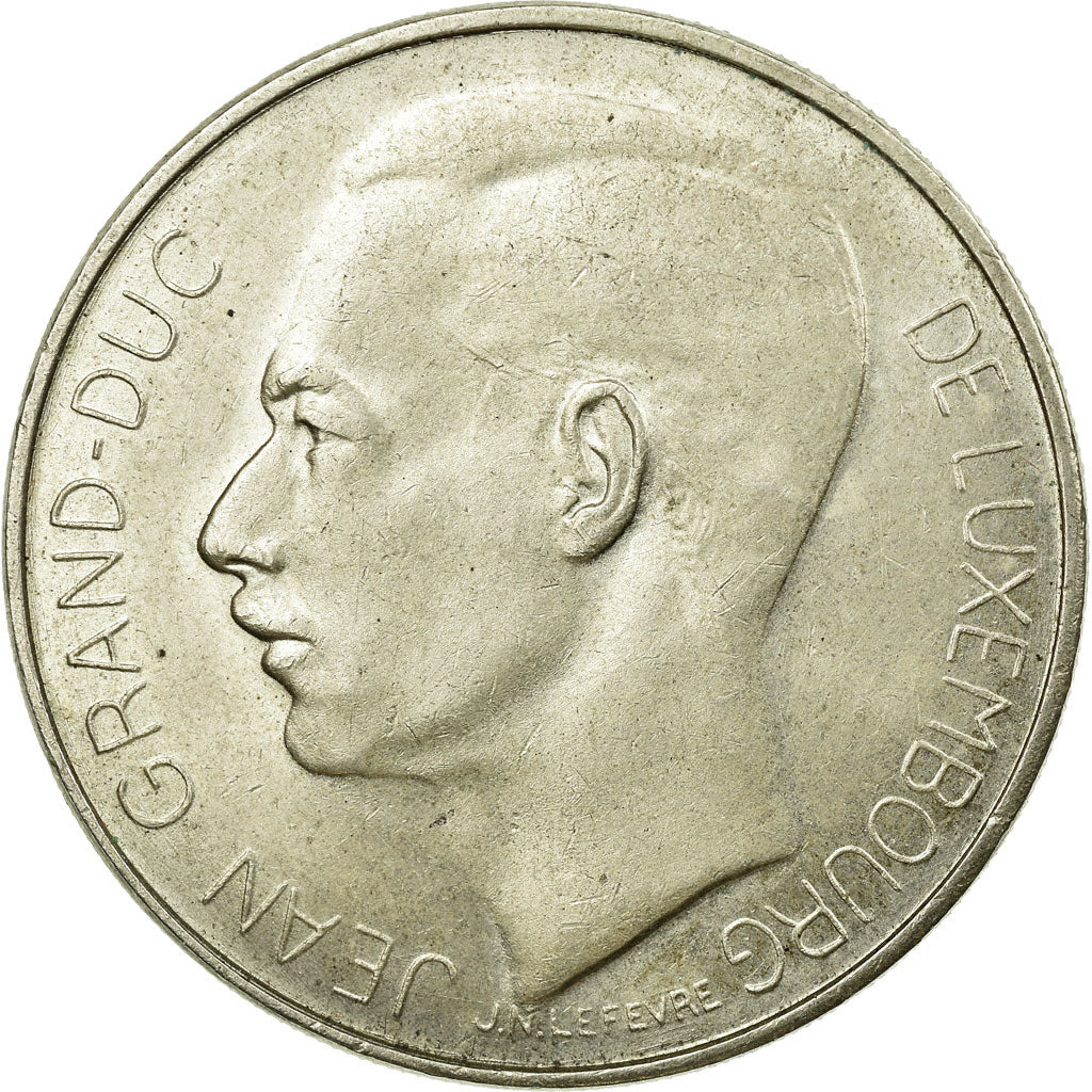 Coin, Luxembourg, Charlotte, 100 Francs, 1964, AU(55-58), Silver, KM:54