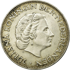 Munten, Nederland, Juliana, 2-1/2 Gulden, 1961, ZF, Zilver, KM:185