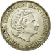 Munten, Nederland, Juliana, 2-1/2 Gulden, 1961, ZF, Zilver, KM:185