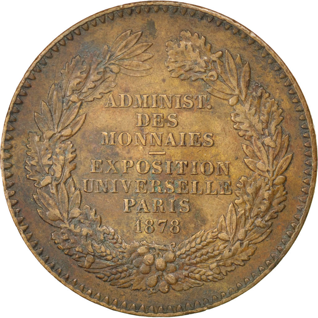 FRANCE, Arts & Culture, French Third Republic, Medal, AU(50-53), Barre, Bronze,.