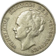 Coin, Netherlands, Wilhelmina I, Gulden, 1929, EF(40-45), Silver, KM:161.1