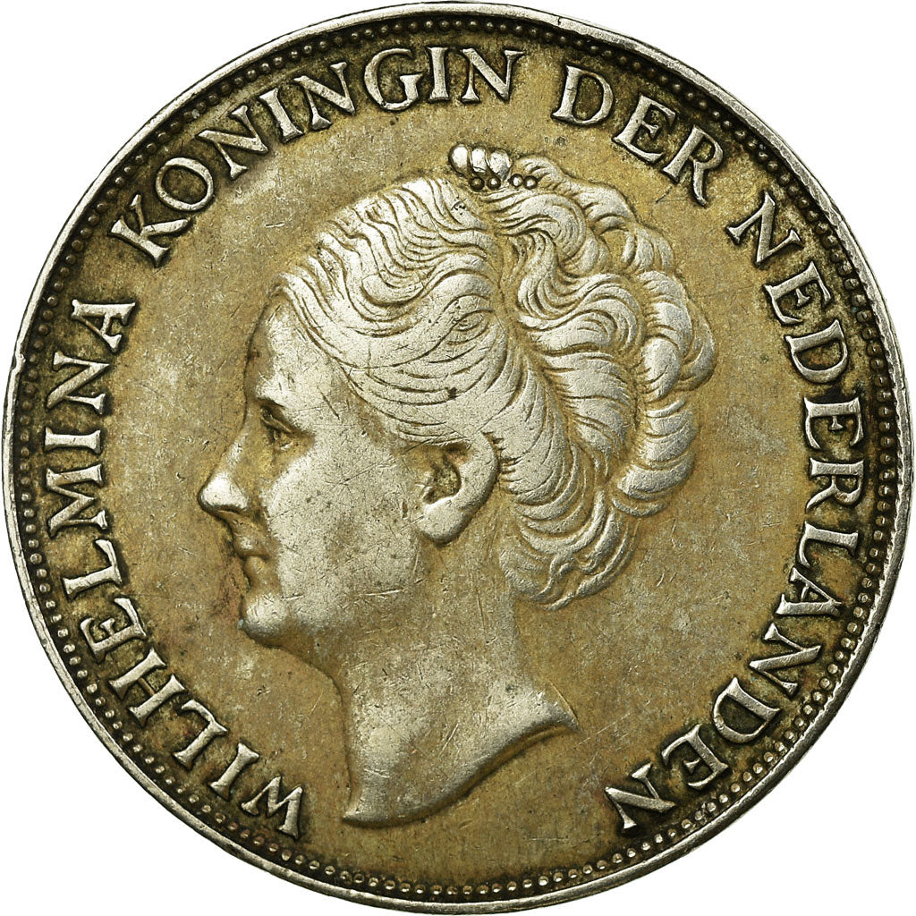 Coin, Curacao, Gulden, 1944, Denver, USA, EF(40-45), Silver, KM:45