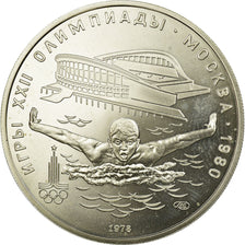 Coin, Russia, 5 Roubles, 1978, Saint-Petersburg, MS(65-70), Silver, KM:155