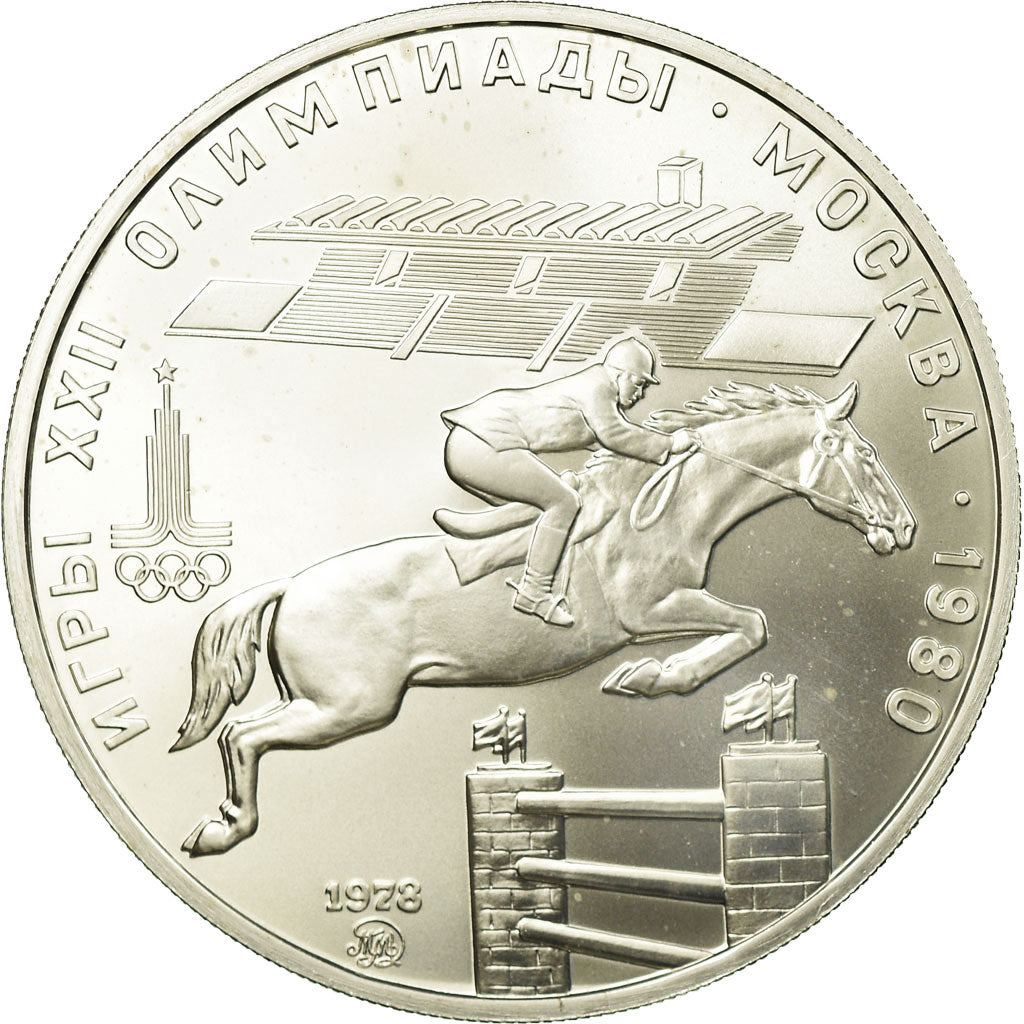 Münze, Russland, 5 Roubles, 1978, Saint-Petersburg, STGL, Silber, KM:157